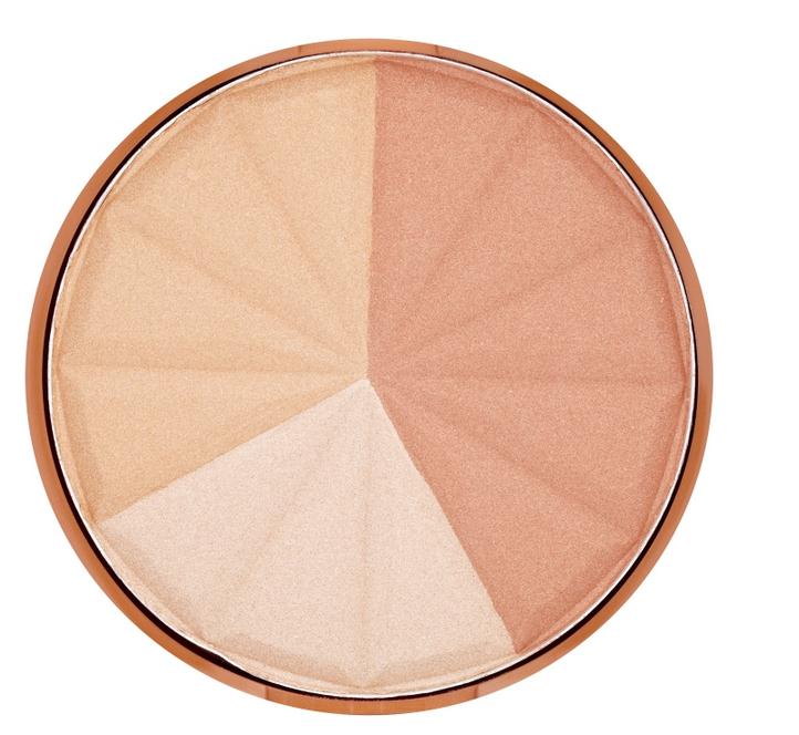 RIMMEL ánh nắng mặt trời bí ẩn tỏa sáng 3 trong 1 khả năng sửa chữa ánh sáng cao bột bóng kem mũi bóng bột năng lực sửa chữa âm thanh nổi bắt sáng