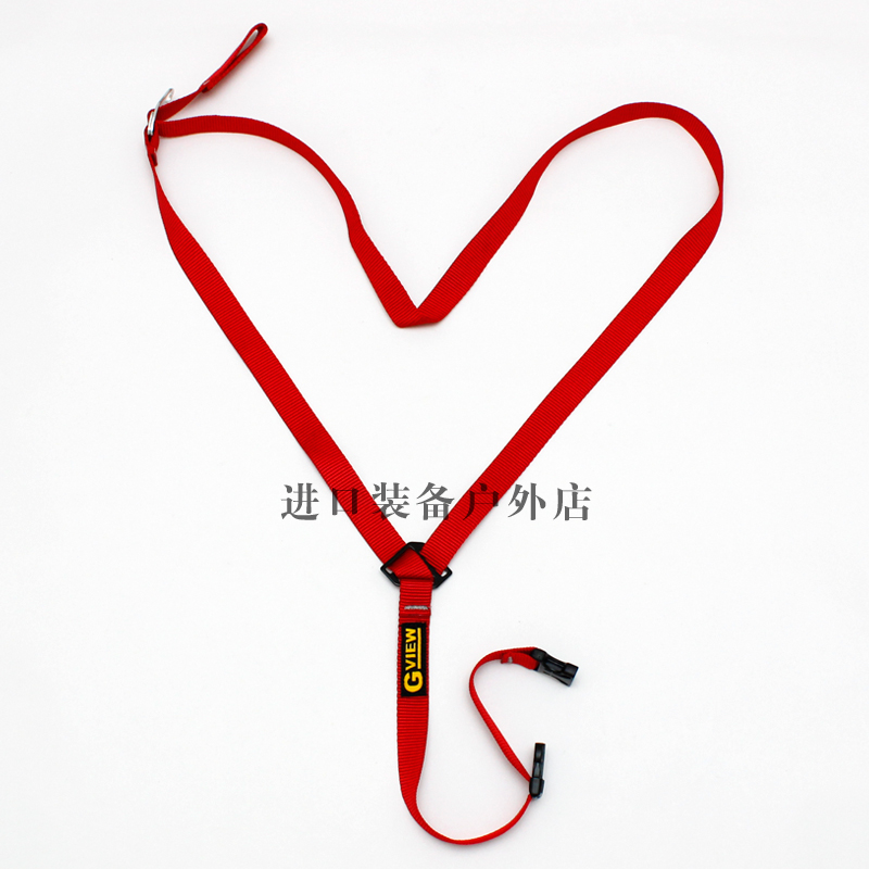 Qiyun GVIEW VERTICAL SF115 Chest Safety Belt Cave Shoulder Belt