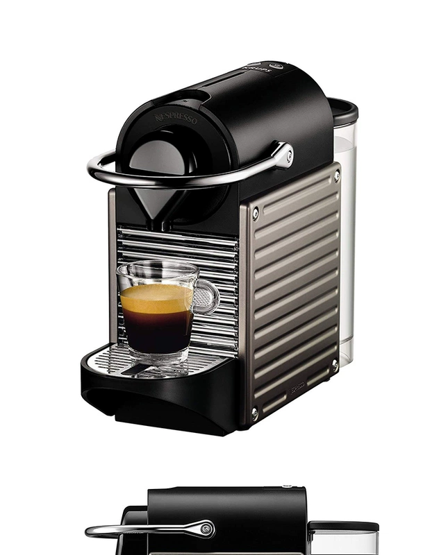 Thư trực tiếp của Đức Nespresso / Nespresso XN495T Máy pha cà phê viên nang Nestle + máy làm sữa Pixie - Máy pha cà phê các loại máy pha cà phê