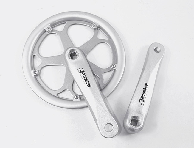 Brand new aluminum alloy chainring 152*46T silver aluminum alloy chainring for driving chainring