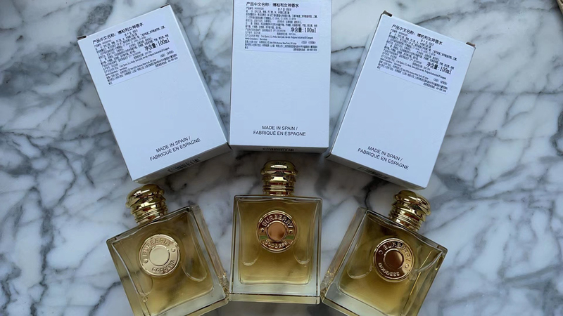 Burberry Goddess Perfume/Amber/Radiant/Floral Scent/Simple Packaging 100ml with Chinese Label Authentic Product
