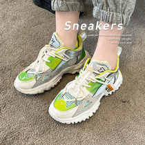Childrens shoes Womens net shoes breathable mesh childrens Joker shoes 2021 summer new father sneakers