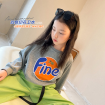 Fifis wardrobe girls necropolis 2021 spring autumn new CUHK Scout cartoon print 100 hitchhiking blouses