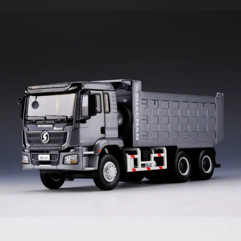 Original Factory 1:32 Shacman Shaanqi H3000S Dump Truck Delong Dump Truck Alloy Truck Car Model