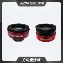 SIMAGIC Speedmagic Alpha GT1 GT4 Racing Simulator Steering Wheel Quick Removal Direct Drive PC PC Game