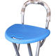 ນັ່ງພັບລະບຽງ ເກົ້າອີ້ bar stool portable high stool front desk stool with foot rest