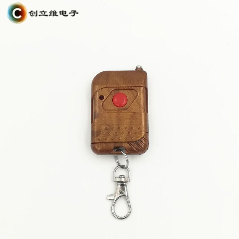 Peach - colored single - key remote control One button handle can wear wall with the store receiver switch manufacturer direct sales