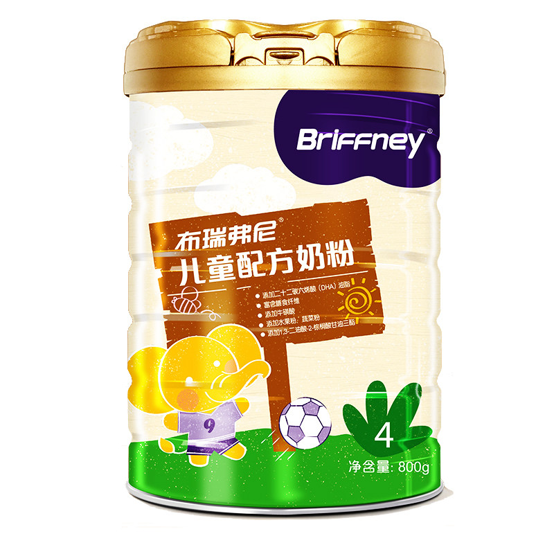 Shengyuan Breveni Shengyuan small molecule children's milk powder 4 segments 3-7 years old children 800g high calcium nutritional milk powder