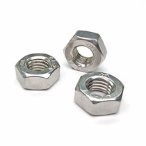  304 stainless steel anti-tooth nut Fine tooth left tooth nut Anti-wire fine buckle nut M3M4M5M6M8M10*1-1 5