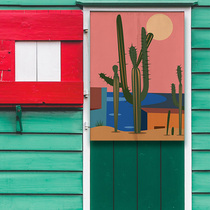 Moroccan custom cloth art ins door curtain household cloth curtain cotton linen half-curtain bedroom Kitchen Toilet Partition Curtain