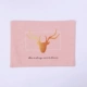 Ofat Bắc Âu hươu loạt placemat hai lớp cách nhiệt hình chữ nhật pad bộ đồ ăn pad bảng mat vải coaster vải khăn trải bàn cute