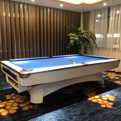 Crown fancy nine-ball table standard home adult pool table luxury American 16 color black 8 case table tennis table