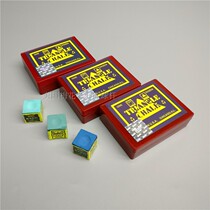 Triangle billiards chocolate powder chocolate powder gun powder scraper powder oily dry neutral blue green billiards powder