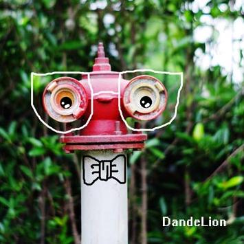 DandeLion Postcard Little Monster Hello Nanchang (clear goods sold out of no-supplement)