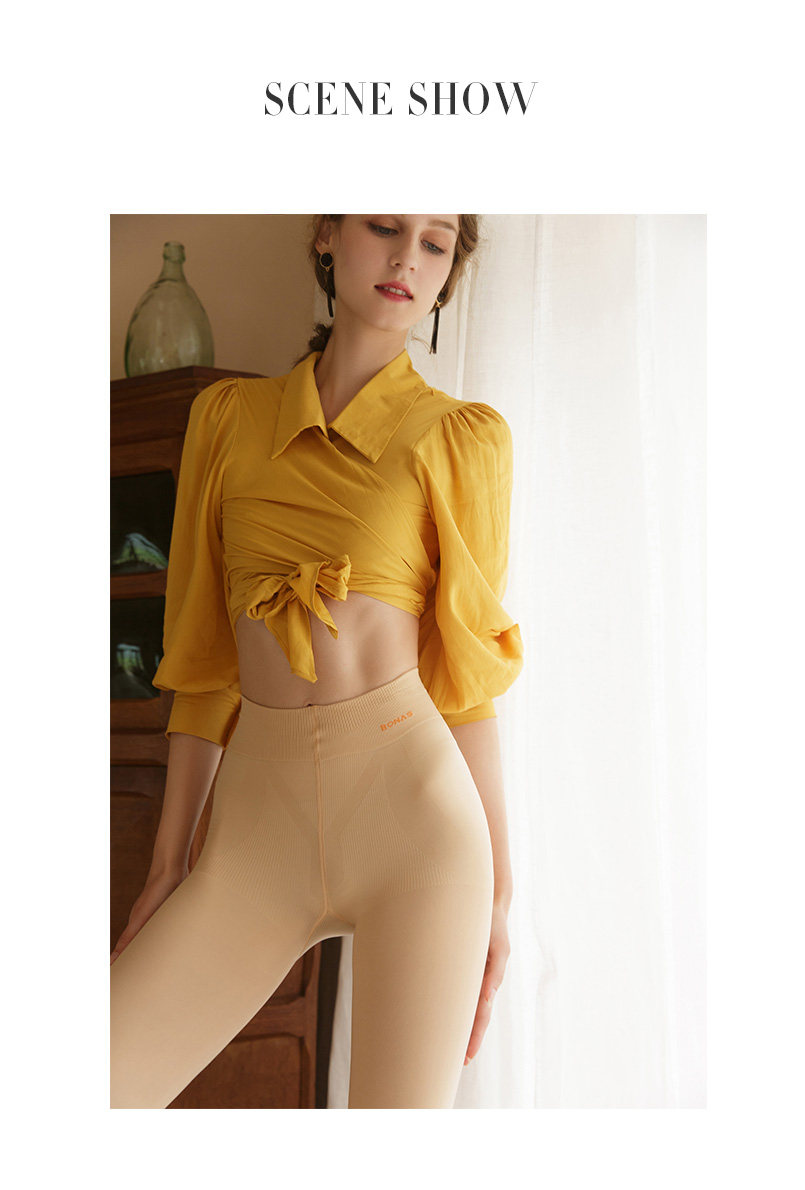 宝娜斯 春秋款 200D美人袜 七段分压 美体显瘦 图12