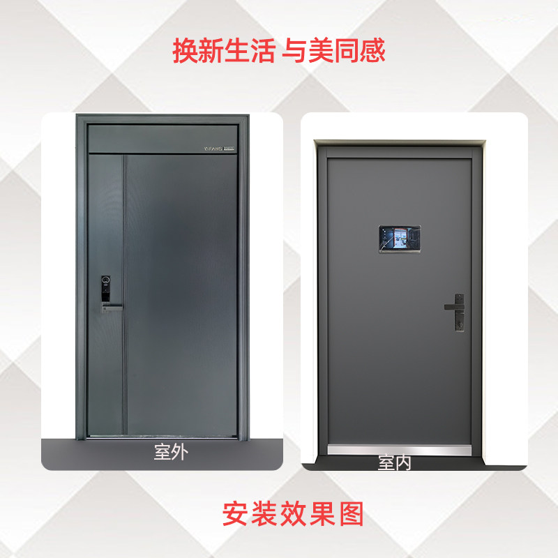 定做单元门:非标定制,守护家园的智能堡垒!-进户门-淘宝百科网