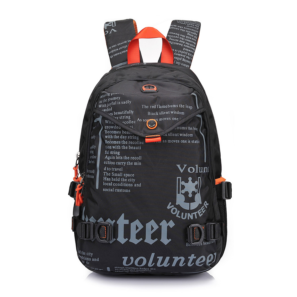 Han Edition Waterproof Canvas Shoulder Bag Double Shoulder Bag Women Book Bag Middle School Students Men Fashion Trends Big Capacity Travel Travel Bag