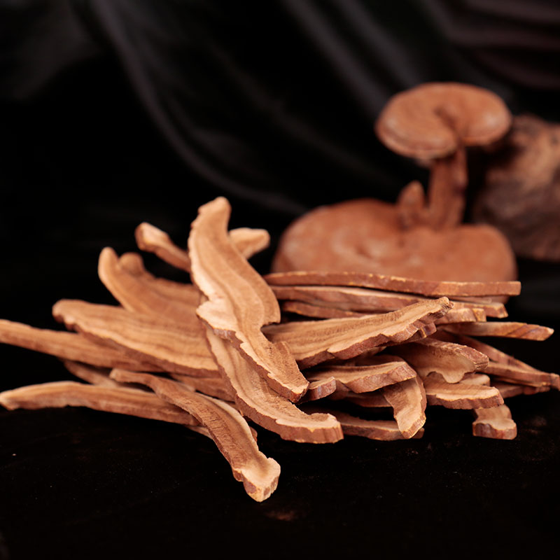 Lucid Glossy sheet bubble Water tea Non-wild Changbai Mountain 250g Milled Lingzhi Powder Lingzhi slices Sliced Bubble Wine-Soup Rinzhi