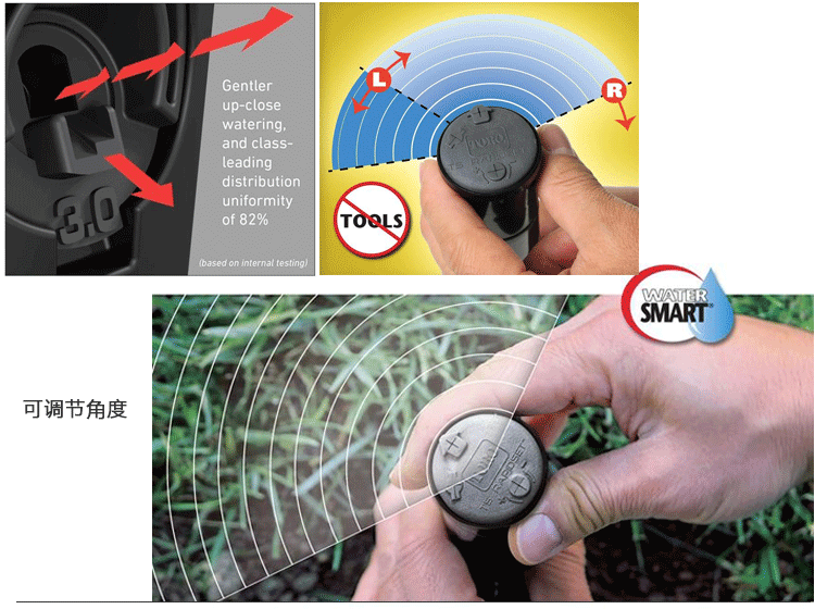 美国托罗TOROT5系列地埋式伸缩旋转喷头 园林灌溉喷头 原装进口