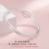 Vòng tay bạc Gypsophila 999 nữ phiên bản Hàn Quốc của vòng tay bạc Sen vòng tay nữ bạc đeo tay chữ Giáng sinh để gửi bạn gái - Vòng đeo tay Cuff