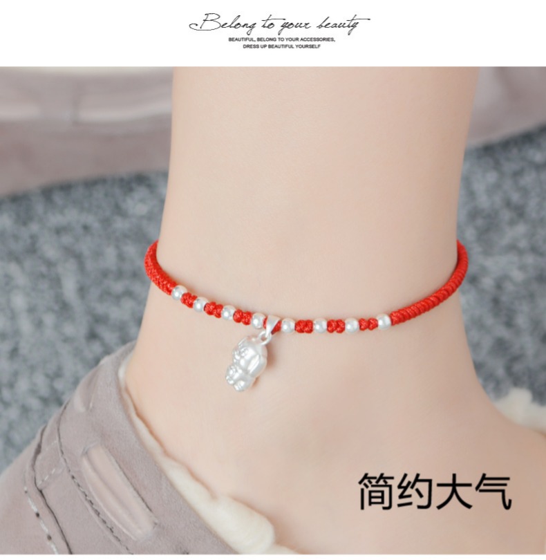 Chaine de cheville Femme CENTURYHOT en Argenterie - Ref 3101416 Image 19
