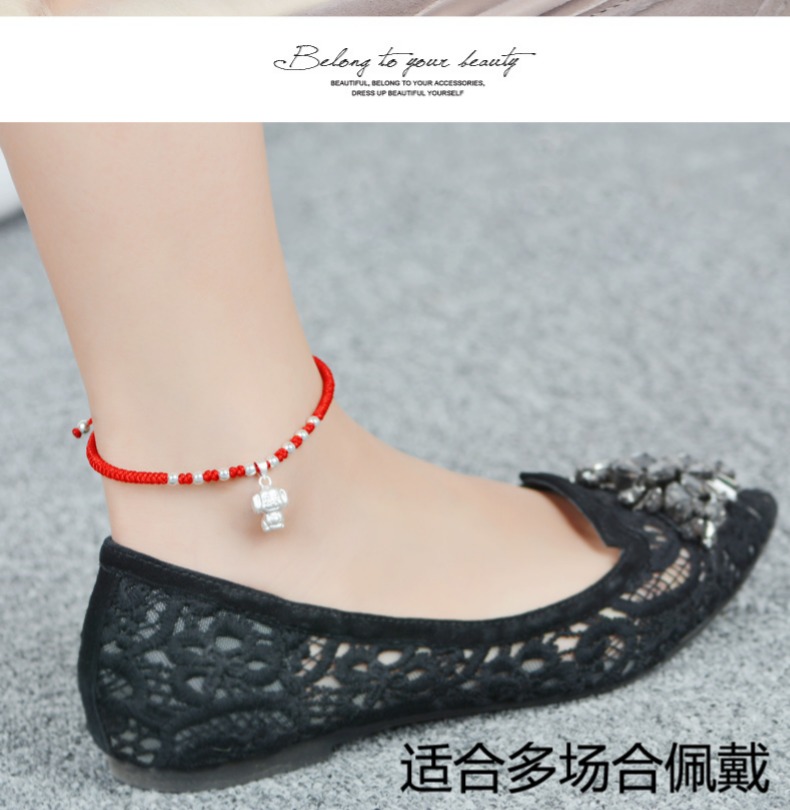 Chaine de cheville Femme CENTURYHOT en Argenterie - Ref 3101416 Image 21