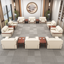 VIP reception hall sofa conference room business sofa office reception room conference room single coffee table combination