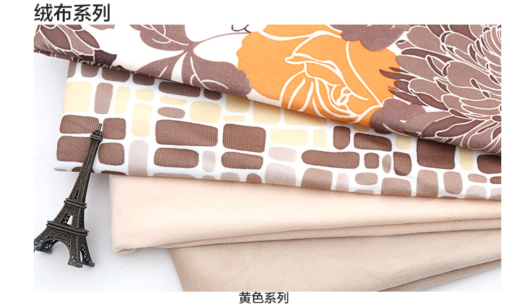 In dày vải flannel vườn phong cách bán buôn nhà sản xuất vải gối đệm sofa vật che phủ xử lý giải phóng mặt bằng - Vải vải tự làm vải dạ len