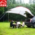 Xe lều ngoài trời tự lái tour du lịch xe mái lều xe du lịch xe đuôi lều lều che nắng gấp - Lều / mái hiên / phụ kiện lều