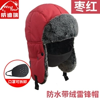 Jujube Red Lei Feng Hat