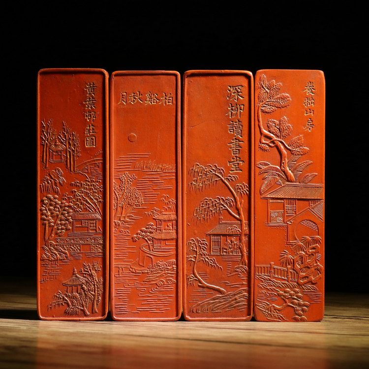 Set of boutique ink engraving Sand Emblem Ink Ancient Edition Boutique collection of ancient ink emblem ink Non-genetic acceptance