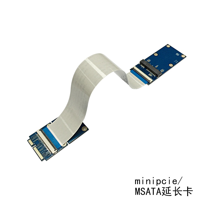 MSATA Extension Card Minipcie Extension Cord Protection Card 52pin External Flex Cord MSATA Extension Cord
