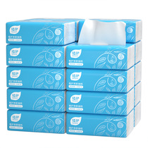 Plant log paper 40 pack Box 4 layer toilet paper household toilet paper soft bag paper towel napkin manufacturer