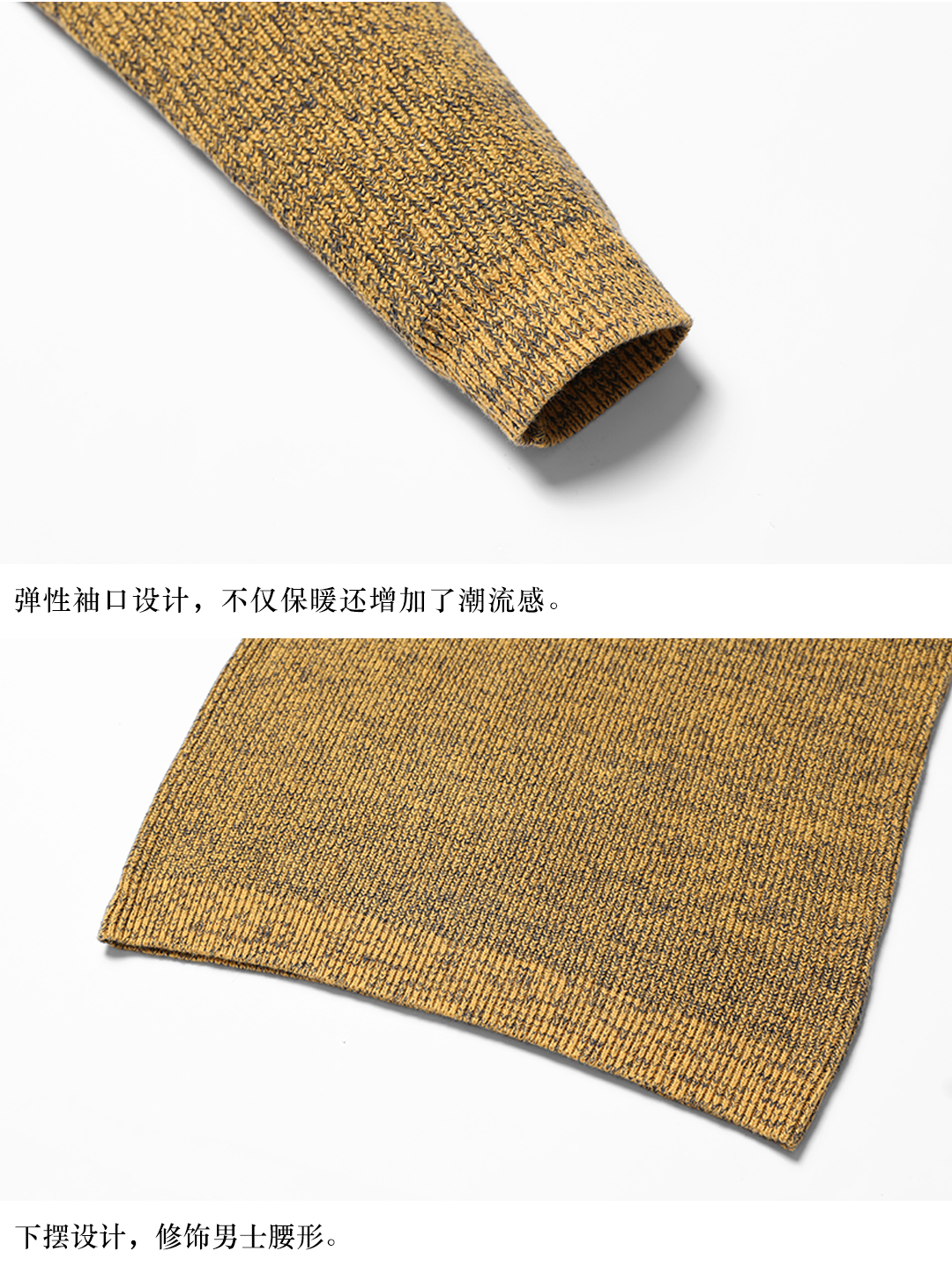 Simwood Jane nam mùa thu và mùa đông nam hỗn hợp áo len cổ tròn cashmere áo thun giản dị Áo len nam quần áo giữ nhiệt nam