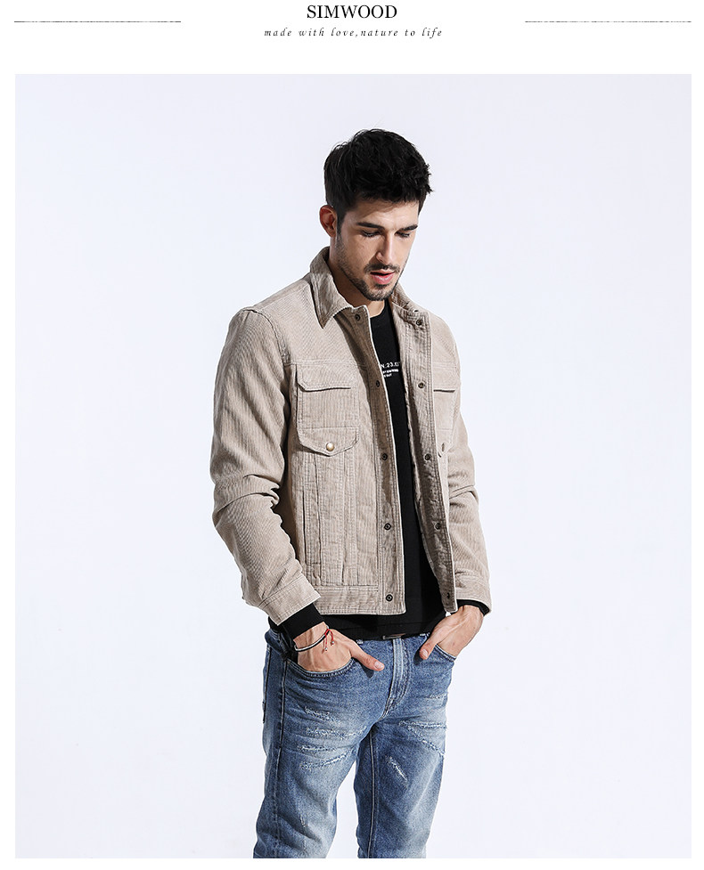 Blouson homme SIMWOOD manches longues en Coton - Ref 3118023 Image 17