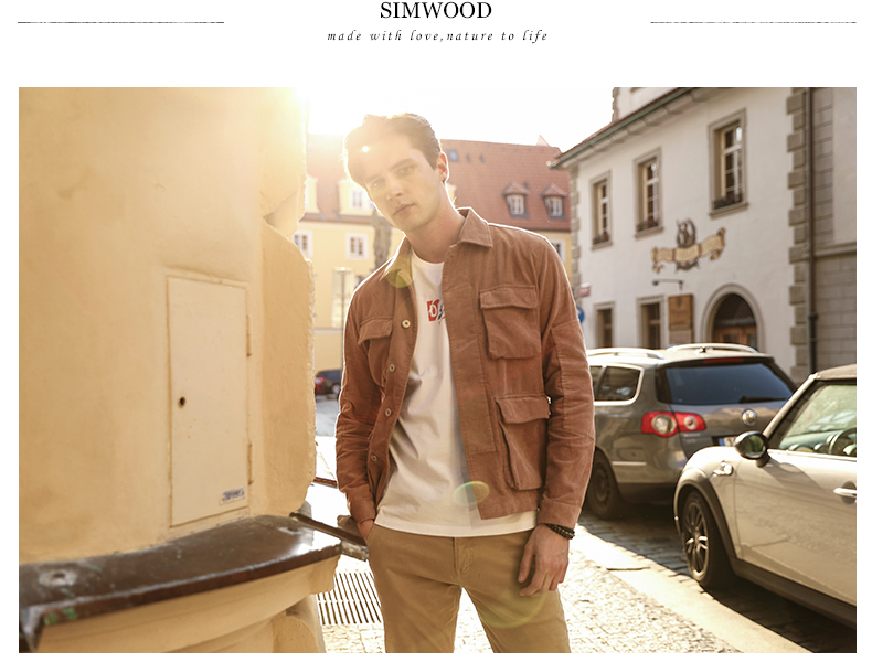 Blouson homme SIMWOOD manches longues en Coton - Ref 3117862 Image 13