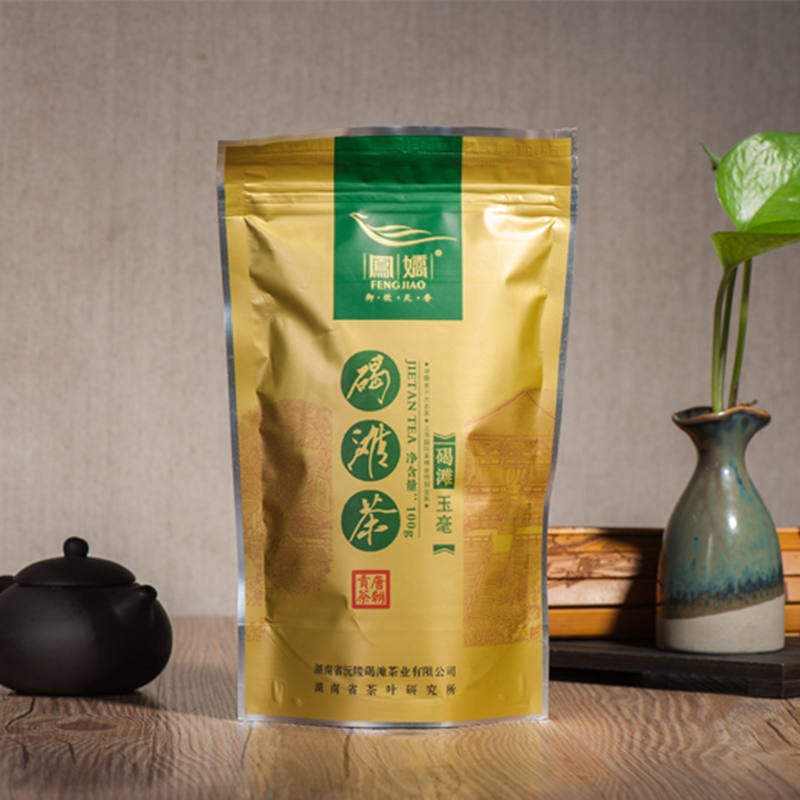 2021 new tea Hunan source Lingtan tea jade milli green tea leaves 100g bagged on par with ancient Xinyang Mao tip