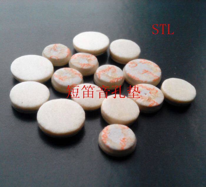 Short Flute Soundhole Mat short flute Spacer Sausage Mat inner core Import felt instrument accessories