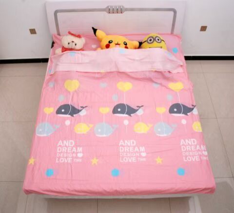 Du lịch bẩn bẩn siêu mỏng cotton xách tay túi ngủ đôi đơn người lớn trong nhà du lịch khách sạn cung cấp tờ túi ngủ cho trẻ em