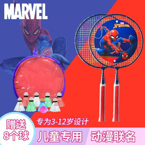 Ракетка для бадминтона для школьников, Человек-паук