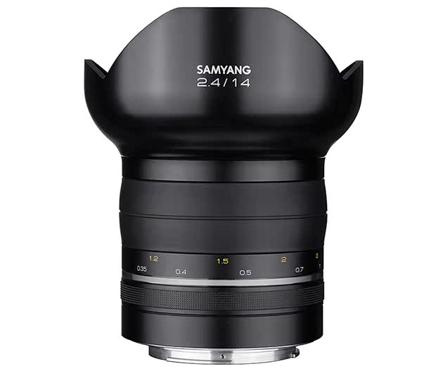 SAMYANG Sanyang XP 14mm F2.4 Ống kính DSLR khung hình siêu góc rộng Canon Canon