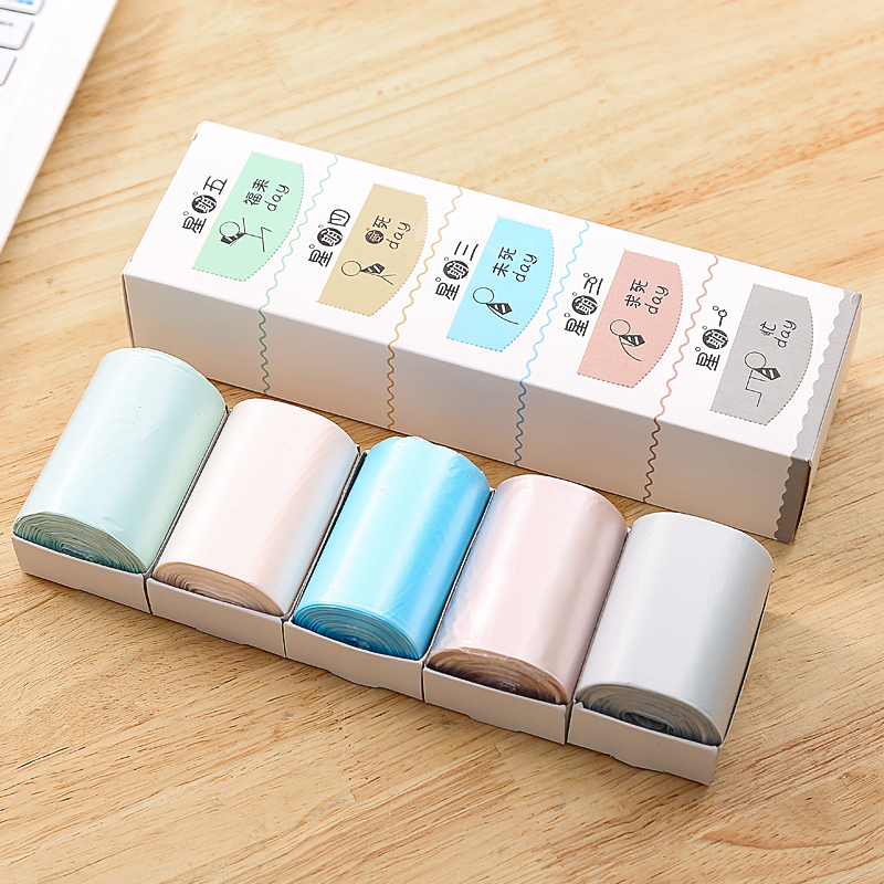 Desktop Garbage Bag Small bin bag disposable office Home Vehicular Thickened Mini Plastic Bag Dorm Room