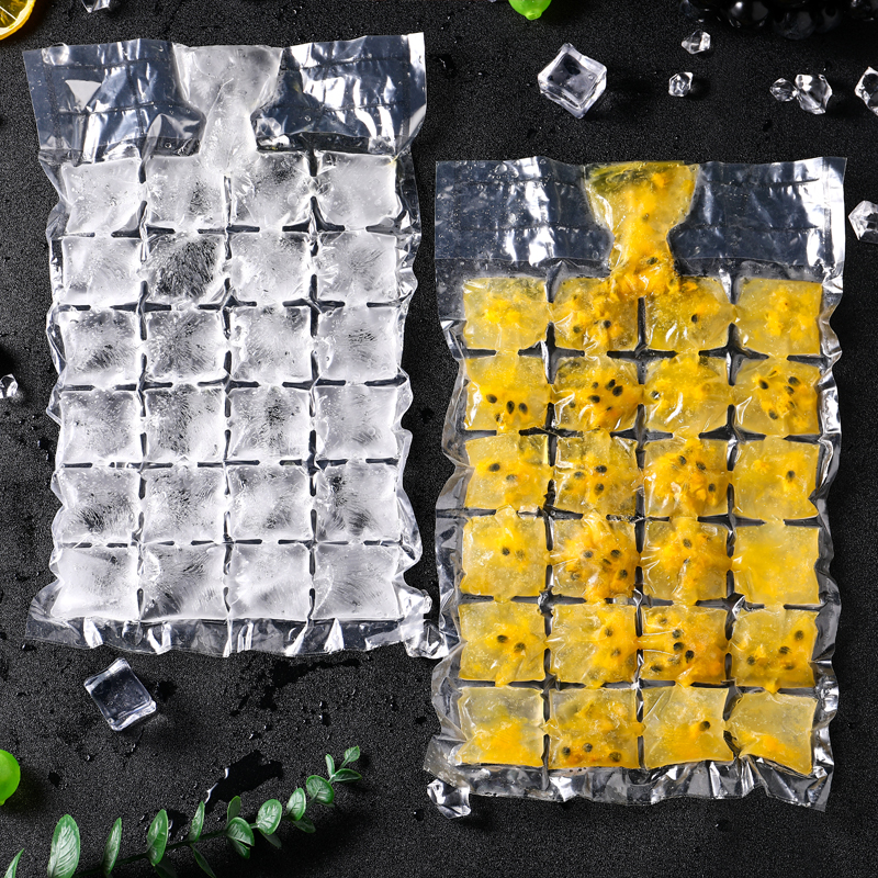 Ice Maker Disposable Ice Bag Self Seal Seal Sealed Ice Cubes Edible Ice-making Gagga Bag Jelly Thyme Fruit Mold Box