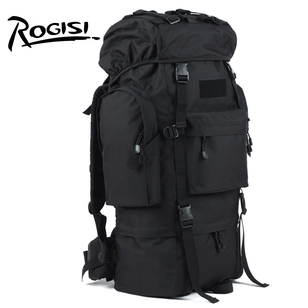 ROGISI Luger Outdoor Climbing Bag 65l Waterproof travel bag Double shoulder bag for men and women BN-008