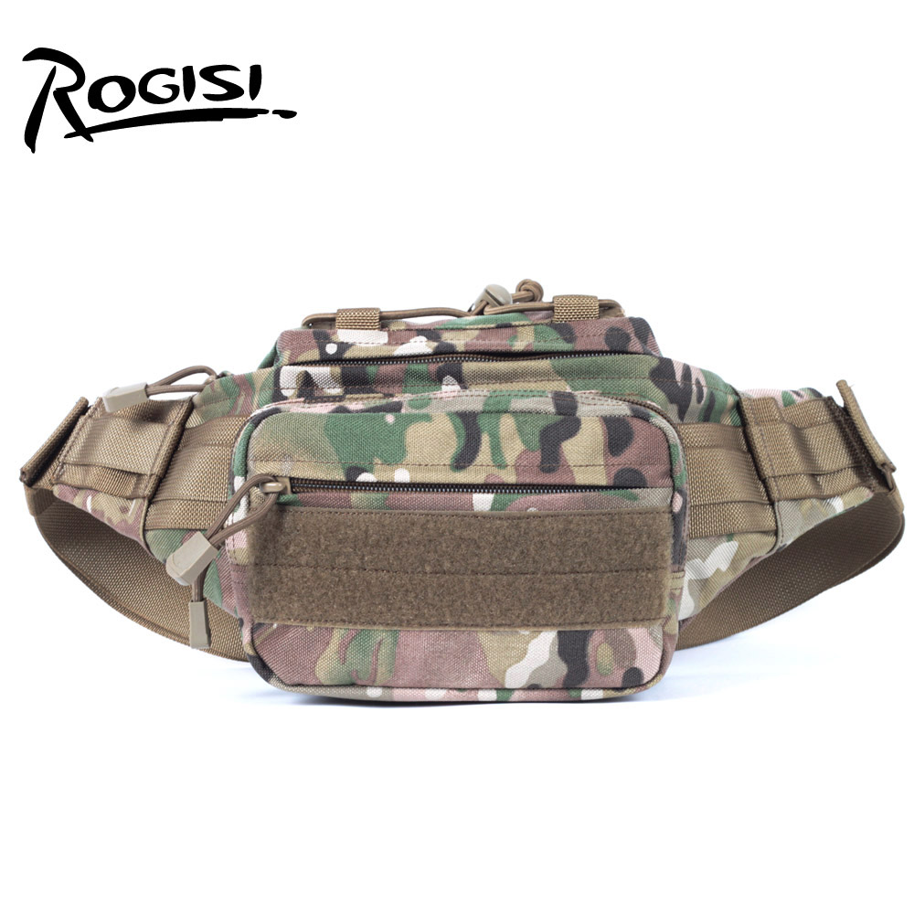 ROGISI MOLLE Camping Fanny Pack Sports Fanny Pack Outdoor Fanny Pack Army Fanny Pack 10R11
