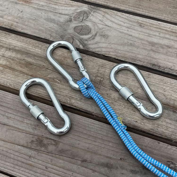 Plinth Buckle Mountaineering Button outdoor Shoulder Bag Button quick hanging dog Spring Dog spring Key buckle Safety hanging buckle Chain buckle Insurance buckle