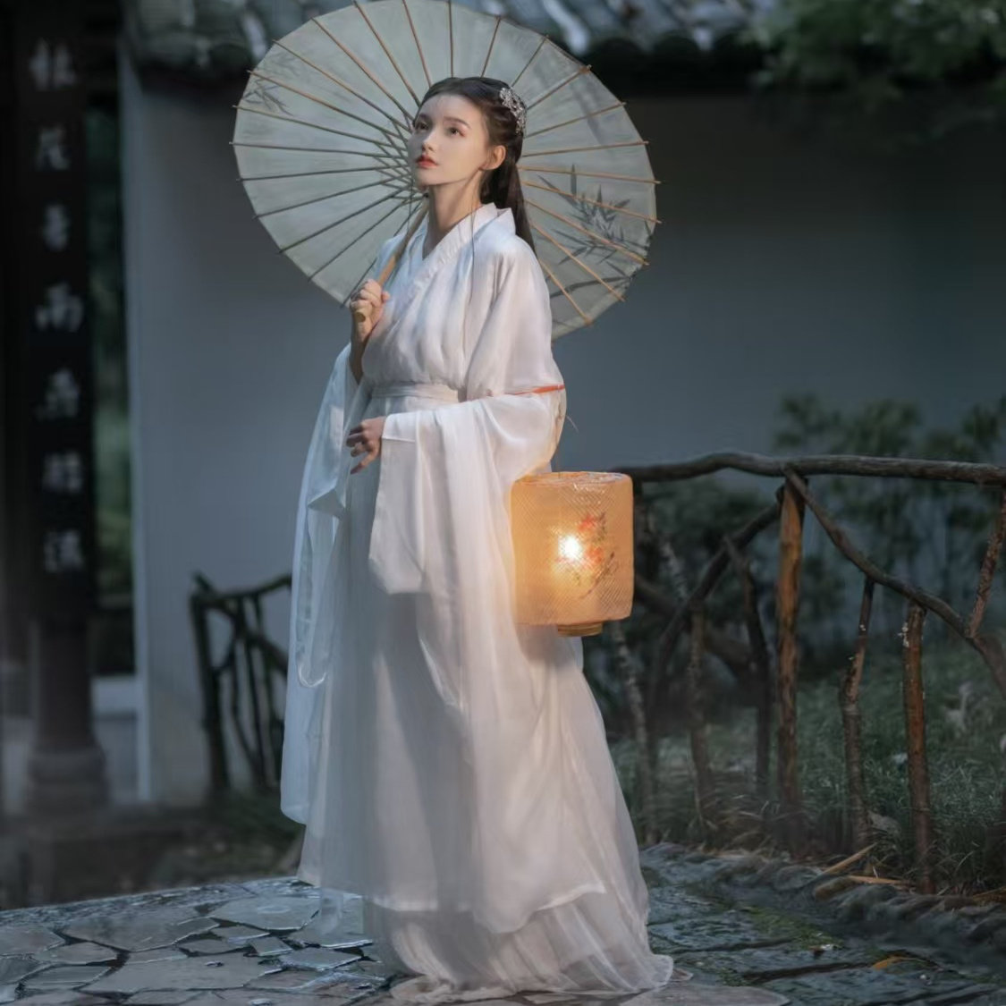 新款秋夏季汉服女超仙飘逸古装仙气古风学生一整套清冷齐腰魏晋风