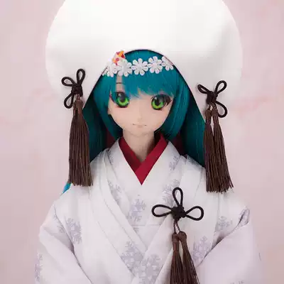SEN]BJD SD DD dolls clothes COS kimono flowers married 2013 snow first sound first sound White no dirt