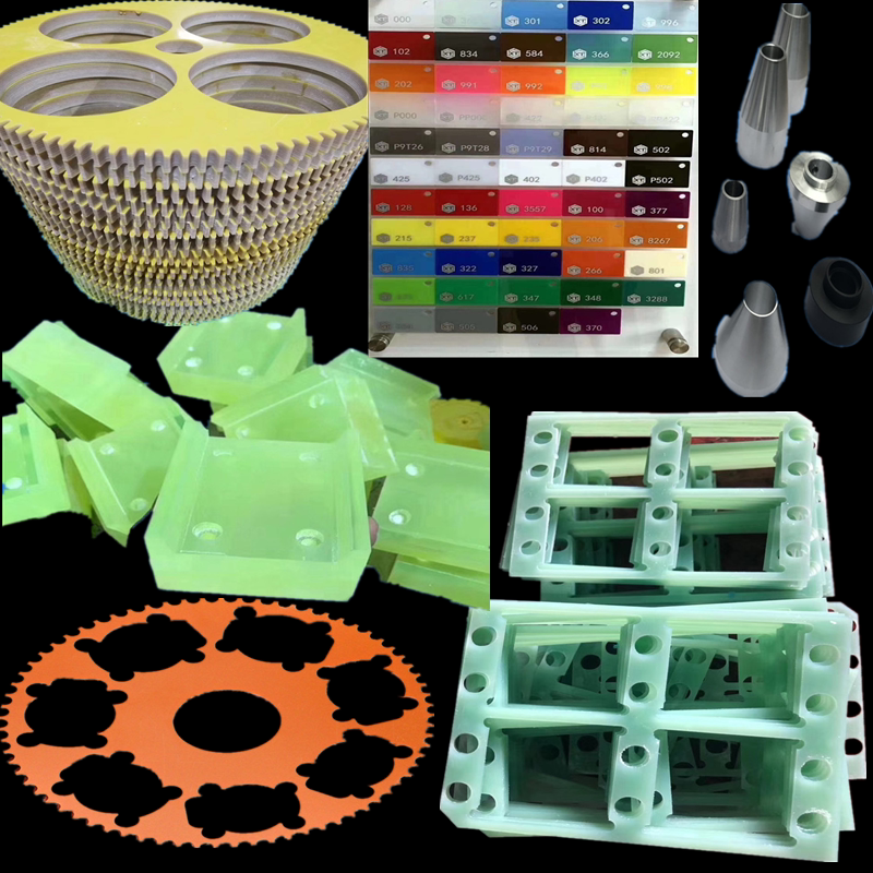 Processing custom color acrylic nylon bakelite fiberglass epoxy superior force plastic race steel rod stainless steel aluminum