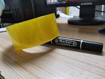 Transparent tape large roll 45mm wide 100 yards packing and sealing yellow tape paper custom sealing tape FCL bulk sale